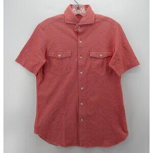 Takeo Kikuchi Shirt 46 40ct & 525 Button Up Flap Pockets Japan Medium